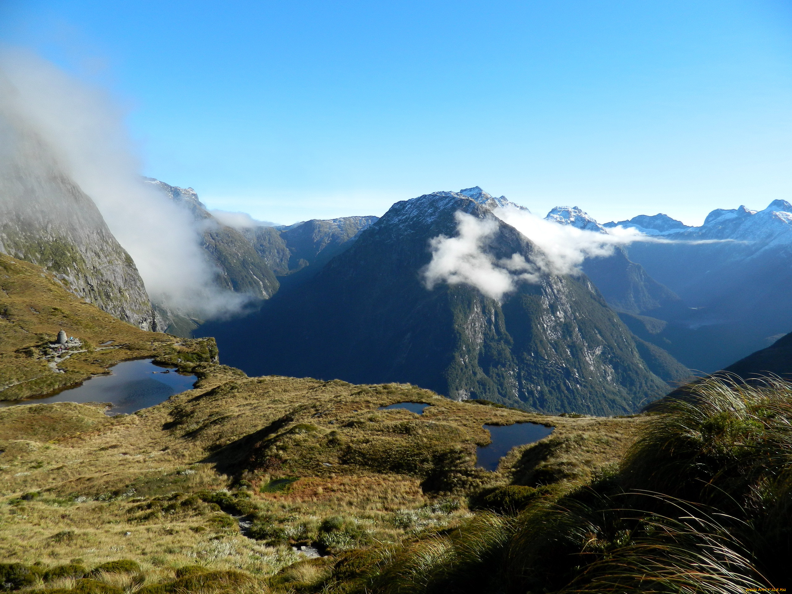 fiordland, national, park, new, zealand, , 